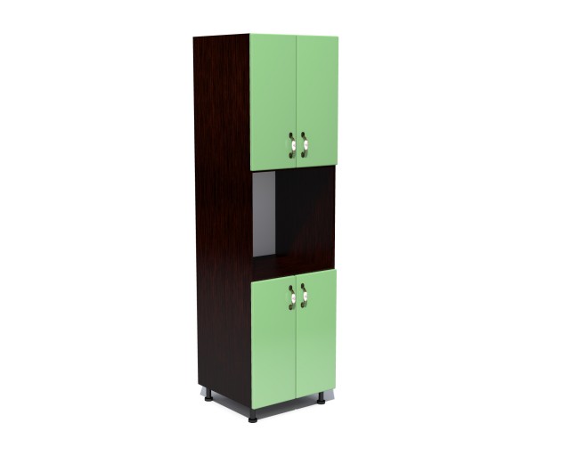 Soldat 60 cu 4 usi cu spatiu cuptor Zebra MDF fistic simplu Soldat 60 cu 4 usi cu spatiu cuptor Zebra MDF fistic simplu